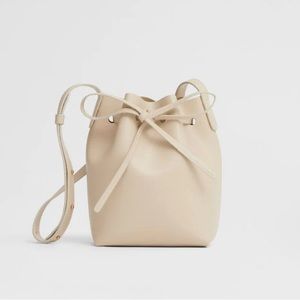 Mansur Gavriel Mini Mini Leather Bucket Bag